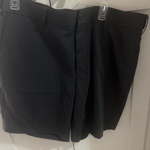 Men's Black PGA Tour Golf Shorts